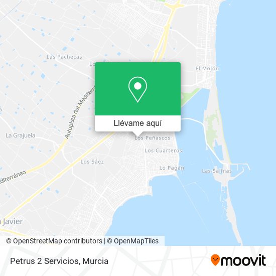 Mapa Petrus 2 Servicios