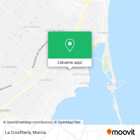 Mapa La Crosfitería