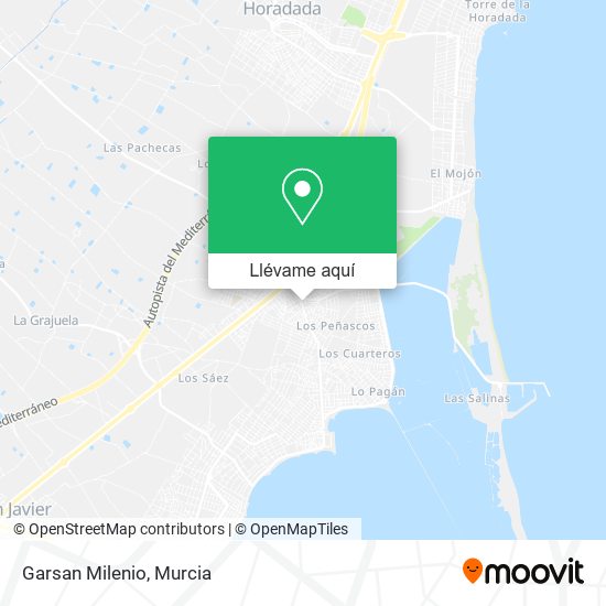 Mapa Garsan Milenio