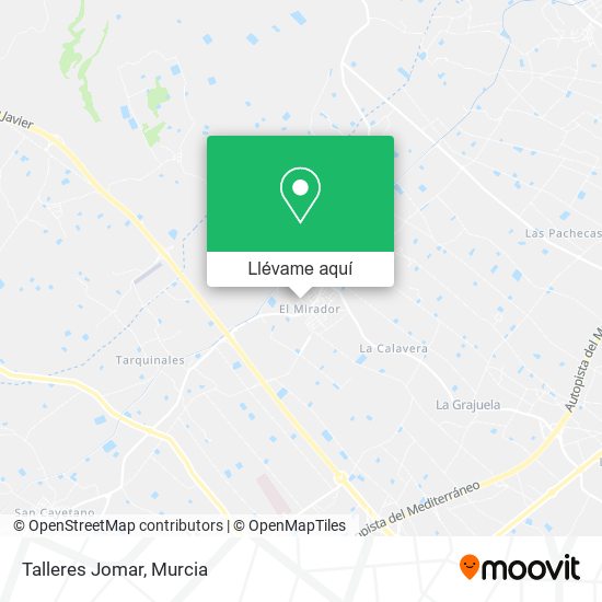 Mapa Talleres Jomar