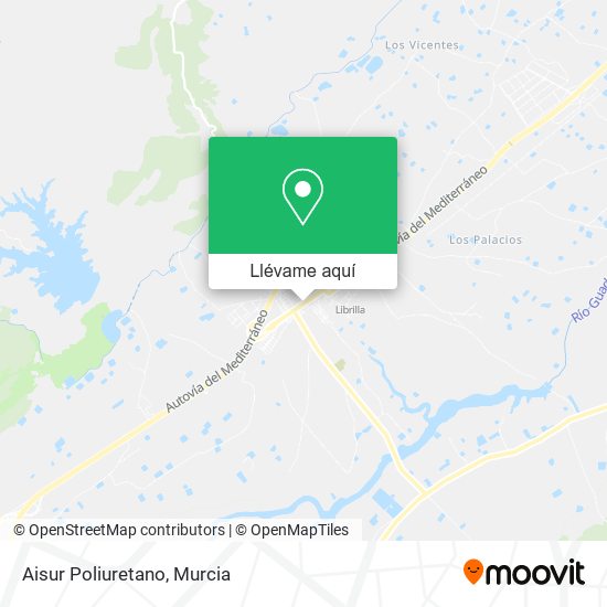 Mapa Aisur Poliuretano