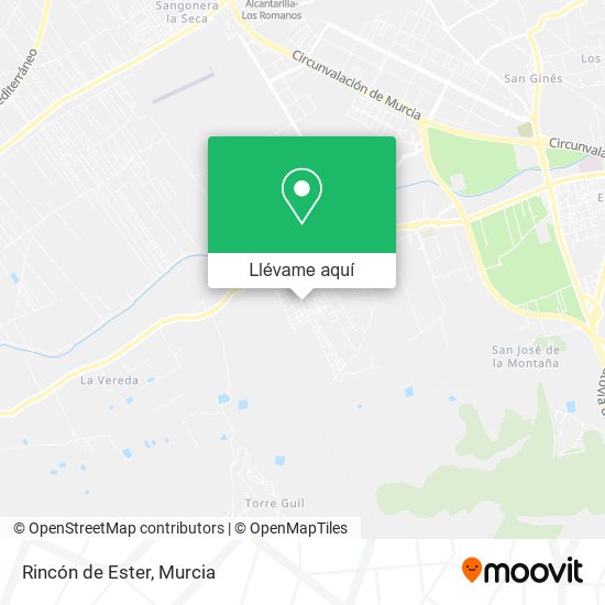 Mapa Rincón de Ester