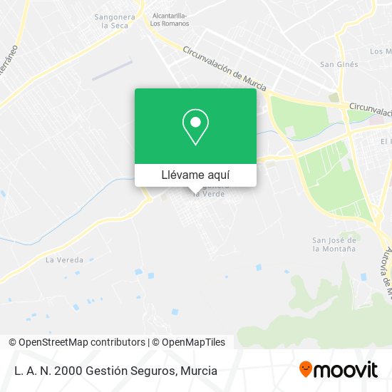 Mapa L. A. N. 2000 Gestión Seguros