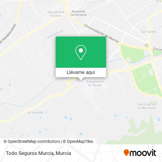 Mapa Todo Seguros Murcia
