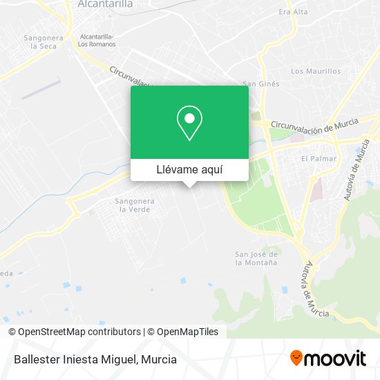 Mapa Ballester Iniesta Miguel