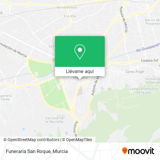 Mapa Funeraria San Roque