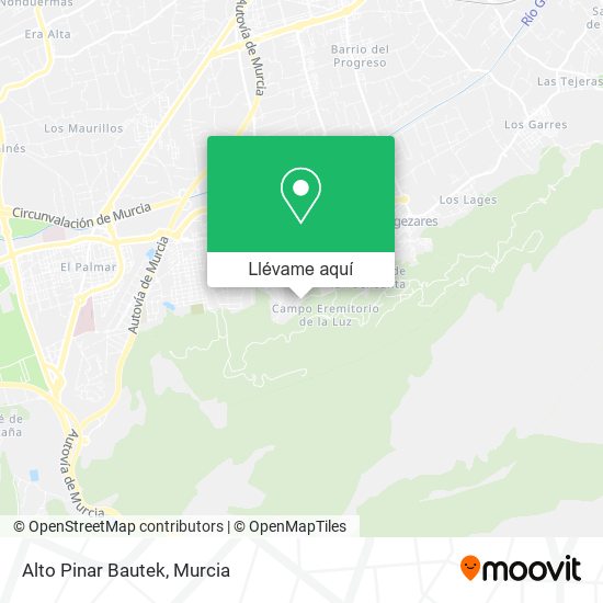 Mapa Alto Pinar Bautek