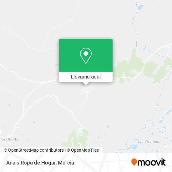 Mapa Anais Ropa de Hogar