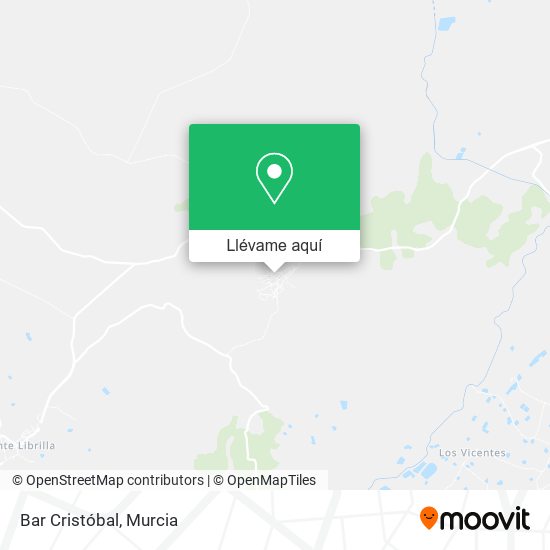 Mapa Bar Cristóbal