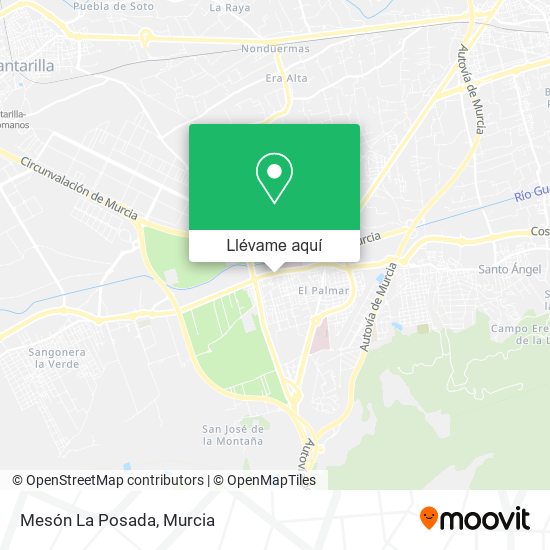 Mapa Mesón La Posada