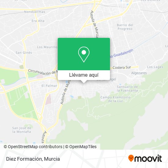 Mapa Diez Formación