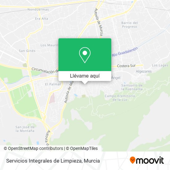Mapa Servicios Integrales de Limpieza