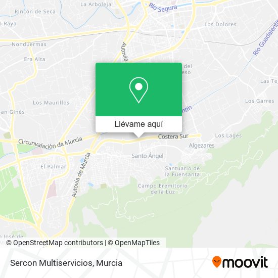 Mapa Sercon Multiservicios