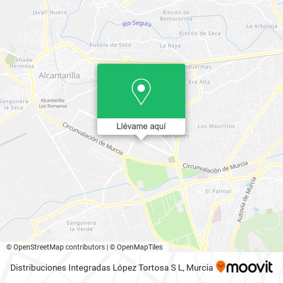 Mapa Distribuciones Integradas López Tortosa S L