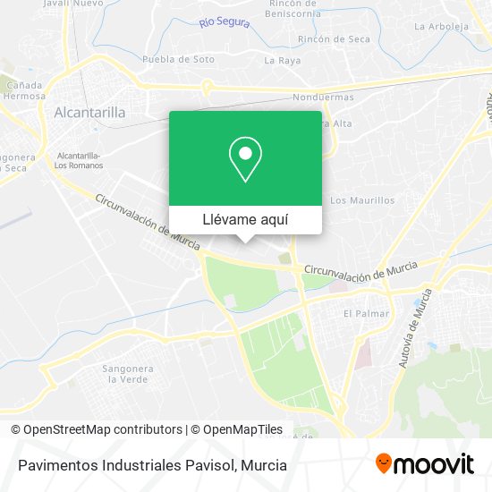 Mapa Pavimentos Industriales Pavisol