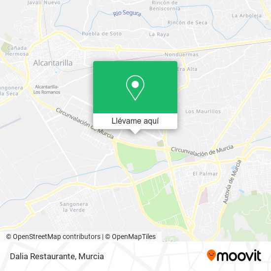 Mapa Dalia Restaurante