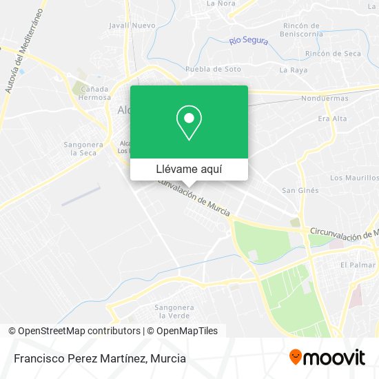 Mapa Francisco Perez Martínez