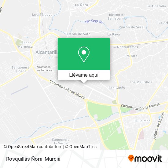 Mapa Rosquillas Ñora