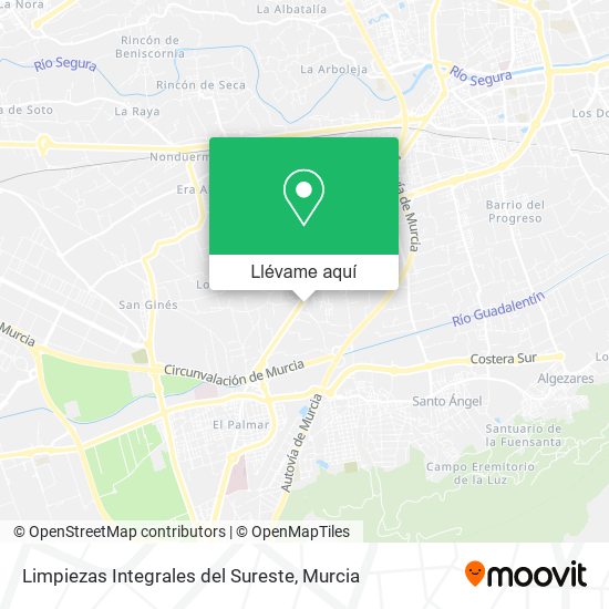 Mapa Limpiezas Integrales del Sureste
