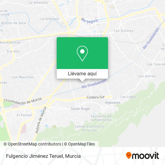 Mapa Fulgencio Jiménez Teruel