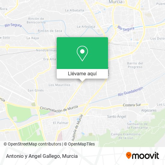 Mapa Antonio y Angel Gallego