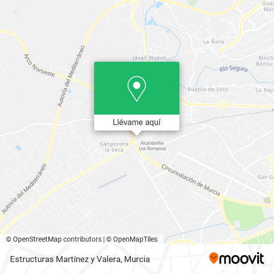 Mapa Estructuras Martínez y Valera