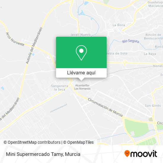 Mapa Mini Supermercado Tamy