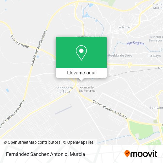 Mapa Fernández Sanchez Antonio