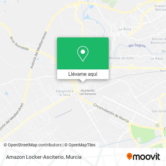 Mapa Amazon Locker-Asciterio