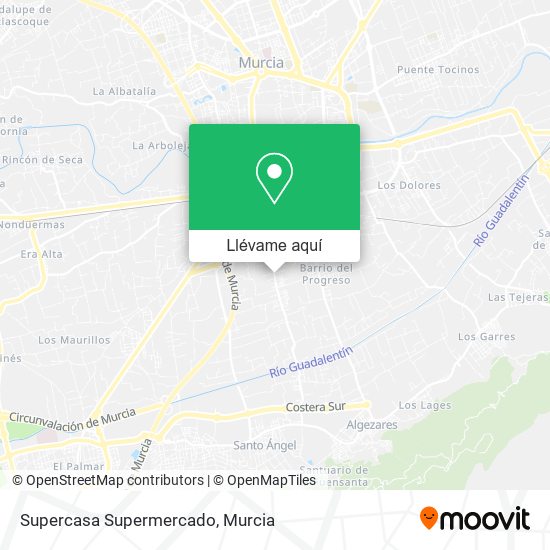 Mapa Supercasa Supermercado
