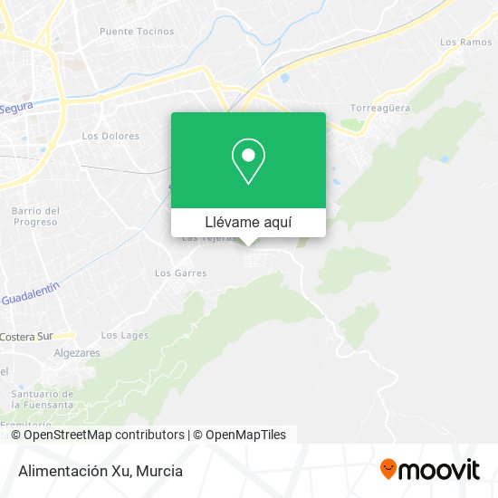 Mapa Alimentación Xu