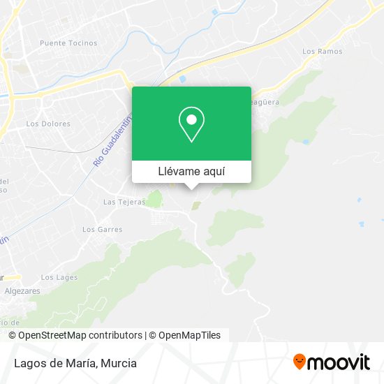 Mapa Lagos de María