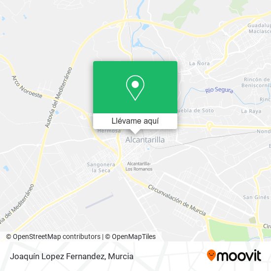 Mapa Joaquín Lopez Fernandez