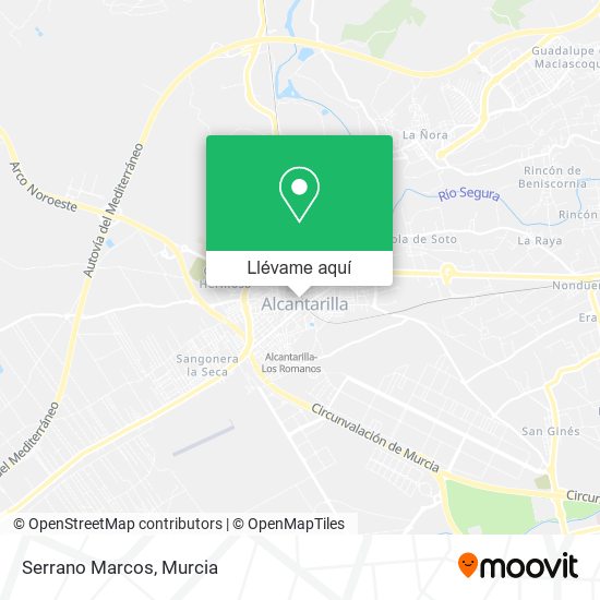Mapa Serrano Marcos