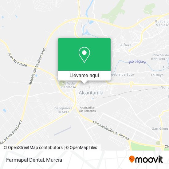 Mapa Farmapal Dental