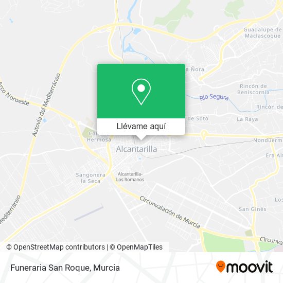 Mapa Funeraria San Roque