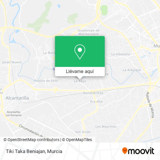 Mapa Tiki Taka Beniajan