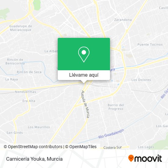 Mapa Carnicería Youka