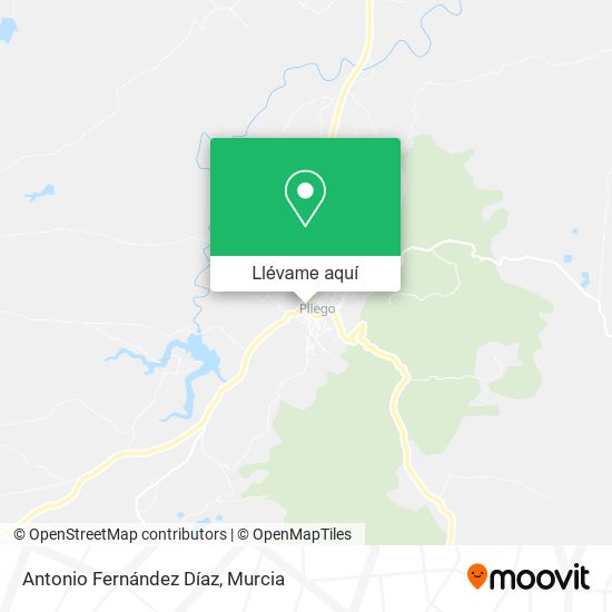 Mapa Antonio Fernández Díaz