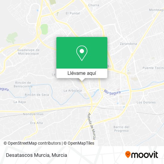 Mapa Desatascos Murcia
