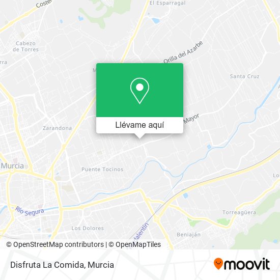 Mapa Disfruta La Comida