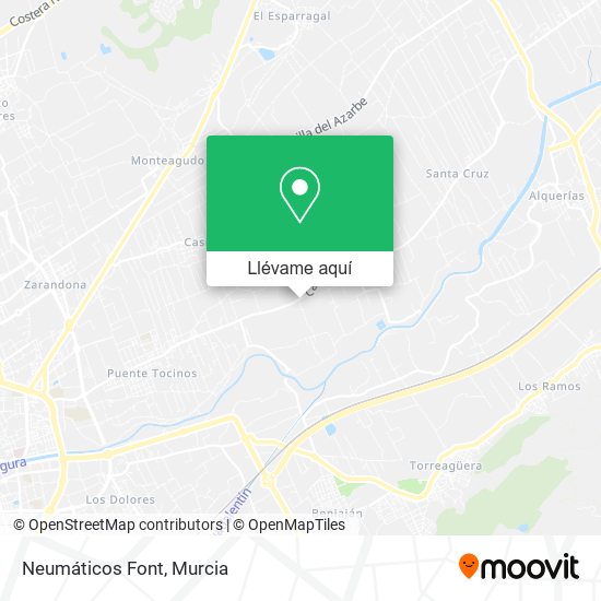 Mapa Neumáticos Font