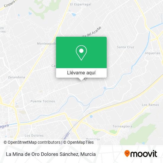 Mapa La Mina de Oro Dolores Sánchez