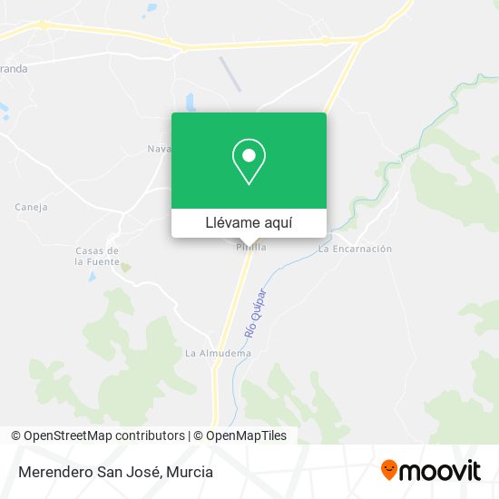 Mapa Merendero San José