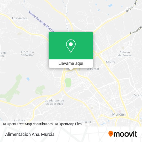 Mapa Alimentación Ana