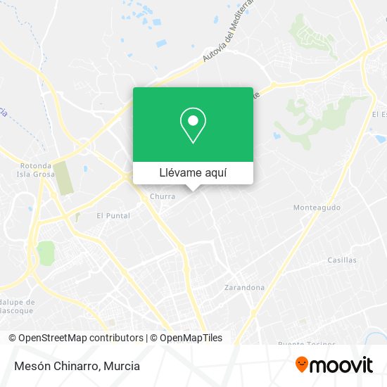 Mapa Mesón Chinarro