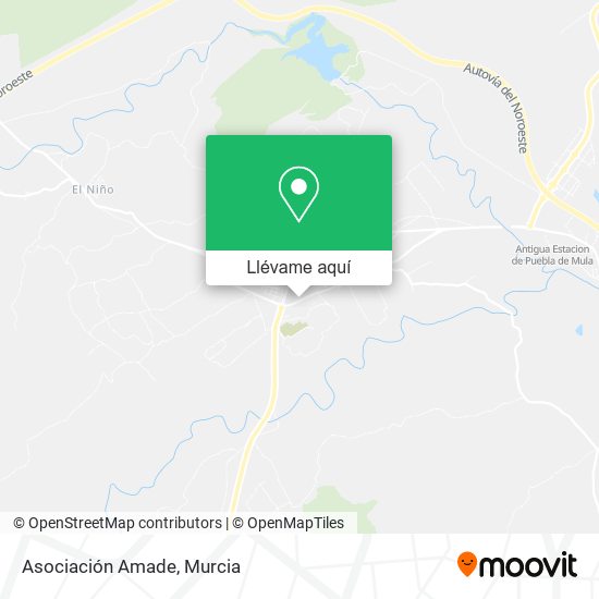 Mapa Asociación Amade
