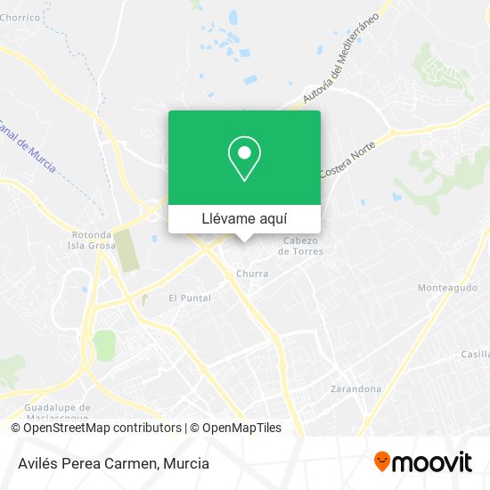 Mapa Avilés Perea Carmen