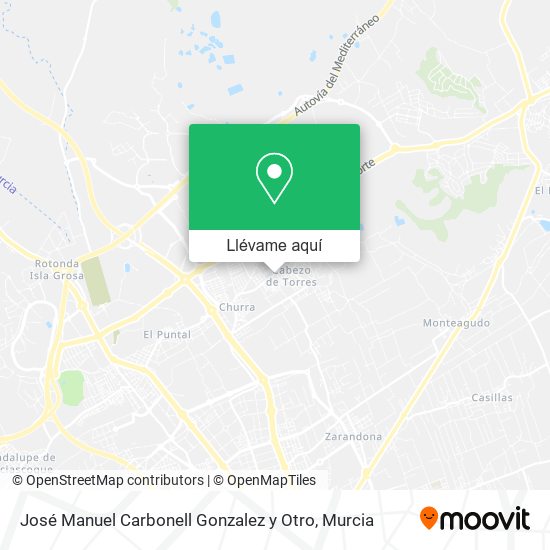 Mapa José Manuel Carbonell Gonzalez y Otro