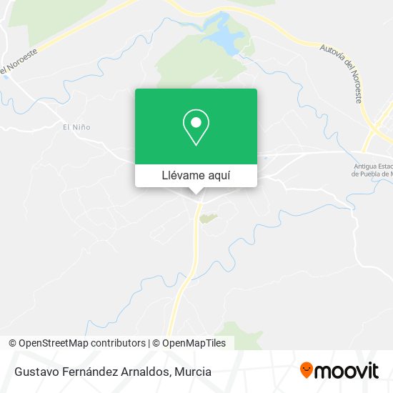 Mapa Gustavo Fernández Arnaldos